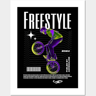 Freestyle BMX version 2 Posters and Art